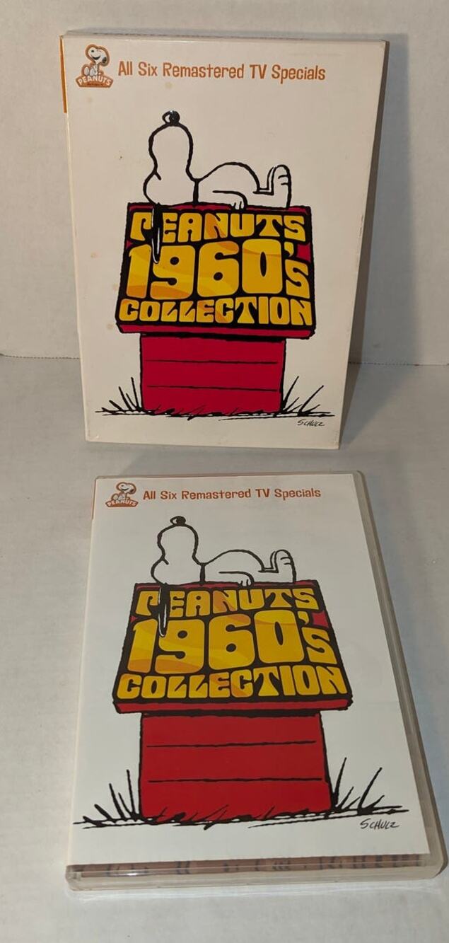 Peanuts 1960s Collection DVD, 2009 2-Disc Set Like New Charlie Brown TV Specials